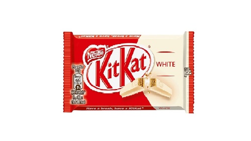 Kitkat 4 Finger White 41.5G
