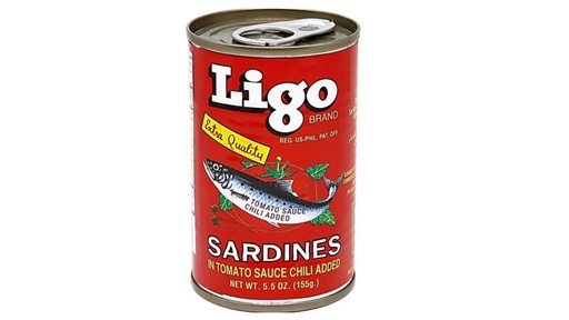Ligo Canned Sardines Red 155G