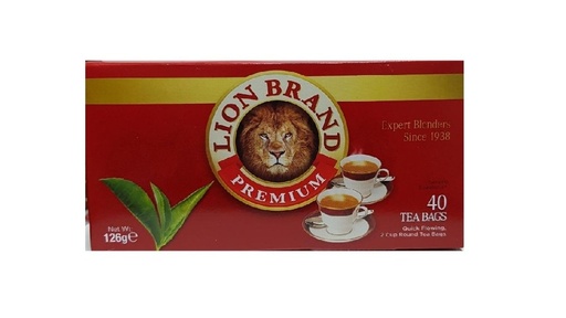 Lion Brand Premium Tea Bags 40x126g