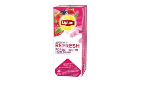 Lipton Refresh Forest Fruits Tea Bags 25X