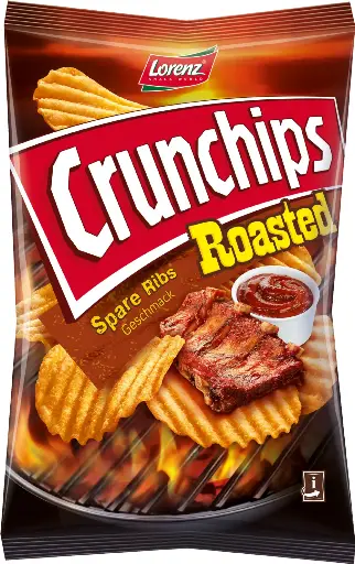 Lorenz Crunchips Roasted Spare Ribs 120g