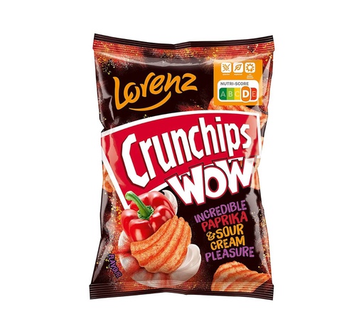 Lorenz Crunchips Wow Jalapeno 110G