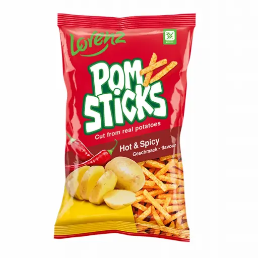 Lorenz PomSticks Hot & Spicy 100g