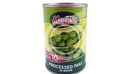 Mayor Processed Peas In Brine, 435G