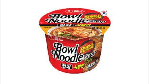 Nongshim Bowl Noodle Kimchi Flavor 100g  