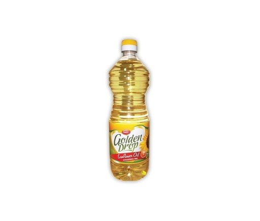 Nutre Golden Drop Sunflower Oil, 1L