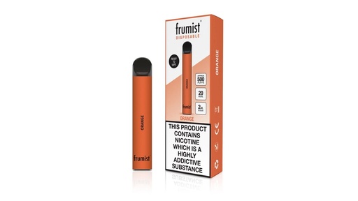 Orange Frumist 500 Puffs1