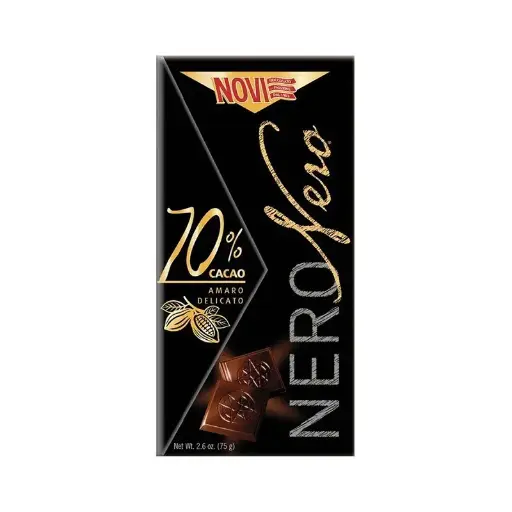 Novi Nero Nero Extra Chocolate Bar 70% 75 g