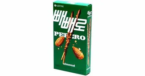 Lotte Pepero Almond Chocolate Sticks