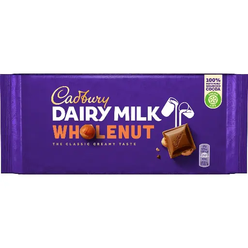 Cadbury Dairy Milk Wholenut 10 Off