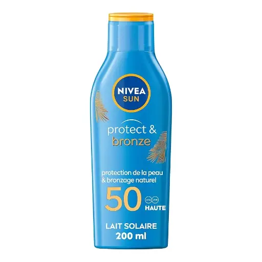 Nivea Sun Lotion Protect & Bronze F50 200Ml