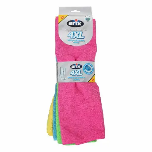 Arix Microfibre Cloth 4XL 4 Pieces 1X12