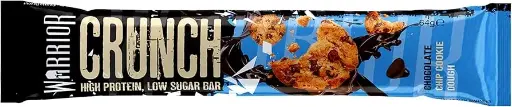 Warrior Crunch Chocolate Chip Cookie Protein Bar 64g