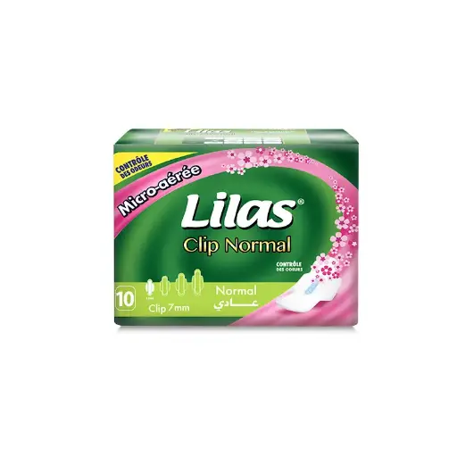 Lilas Sanitary Pads Normal With Wings 10pcs