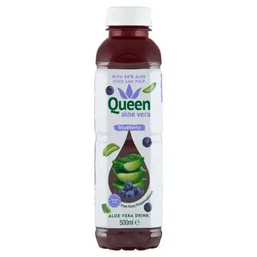 Queens Aloe Vera Blueberry 500ml