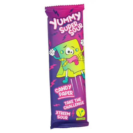 Yummy Super Sour Candy Paper 13g
