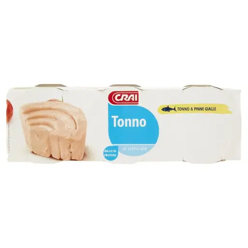 Crai Tonno al naturale 3 x 80 g 