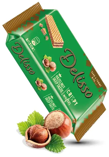 Delisso Hazelnut Wafers 40g