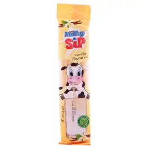 Milky Flavouring Straw 5 Pack - Vanillla 30g
