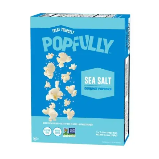 Popfully Sea Salt GF 239g