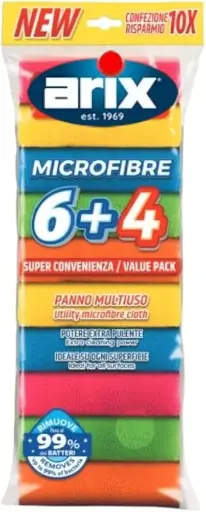 Arix Microfibre Cloth 6+4 